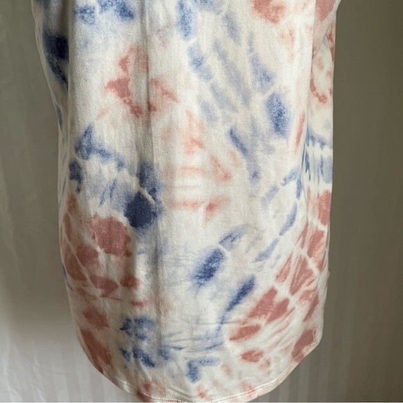 Eye Candy Pink Blue Tie Dye Tank Junior’s Size XL - Picture 5 of 8